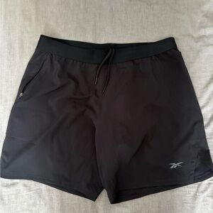 Reebok Black Running Shorts